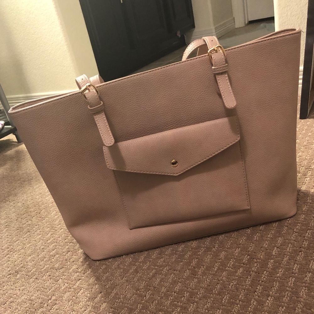 Dusty rose purse